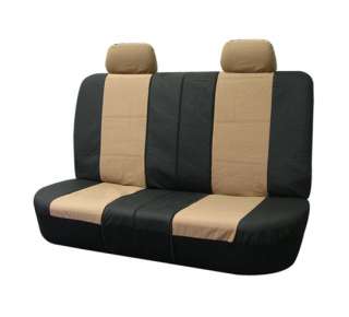 Leather Car Seat Covers One piece Bucket front covers and Rear split 