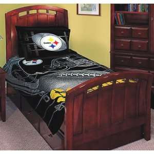   Steelers   Bedding Comforter Set   Twin/Full Bed
