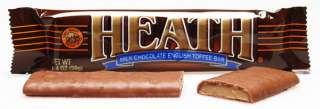   HEATH~ Milk Chocolate English Toffee Bar ~ 24/1.4 oz Candy Bars  