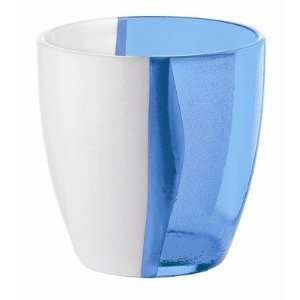   Hour Two Toned Water Glass in Light Blue [Set of 6]