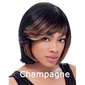  Sensationnel 100% Human Hair Wig Chic Bob Color Champagne Beauty