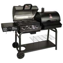 Char Griller® Duo Gas Grill & Smoker 40,800 BTU 1260 sq inches of 