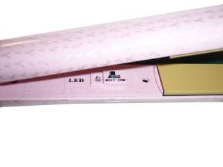 FAROUK chi CERAMIC 1 flat iron BREAST CANCER pink+BAG  