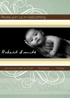 Baby prince birth announcement photoshop templates  