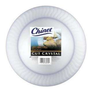 Chinet Cut Crystal Dinner Plates (10 Inch), 100 Plates  