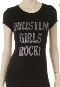 CHRISTIAN GIRLS ROCK Rhinestone Shirt  