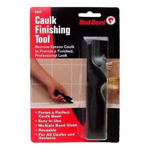 Caulk, or, Sealant, Finishing, Tool, RED Devil, Removes Excess 