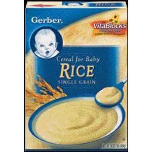 Gerber Dry Cereals Cereal For Baby Rice Grocery & Gourmet Food