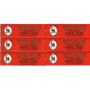   Zag King Size 110mm Cigarette Rolling Papers Set of 6
