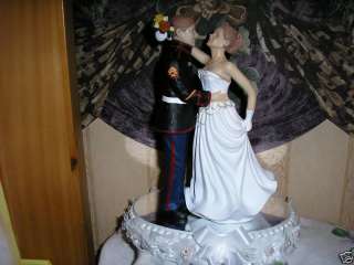 MARINE CORPS CAKE TOPPER CUSTOMIZED TO ORDER 2 PIECE  