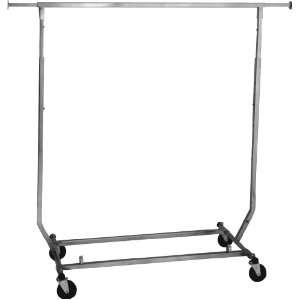   Rolling Adjustable/Collapsible Clothing Rack