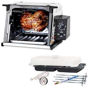  Ronco Showtime Compact Rotisserie Oven with Accessory 