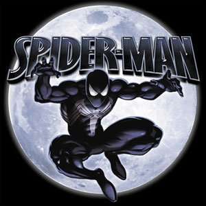 Marvel Comics Spiderman Black Costume Sticker S SPI 0028 