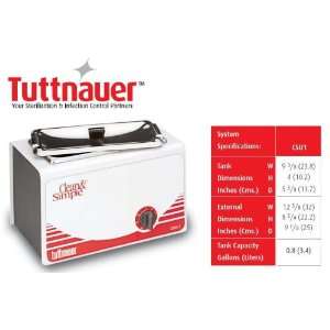  Tuttnauer Clean and Simple Ultrasonic Cleaner Capacity1 Gallon 