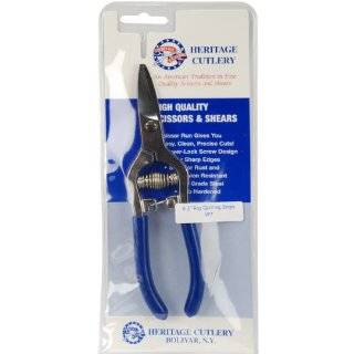 Heritage Cutlery 6 1/2 Inch Spring Loaded Rag Quilting Snips