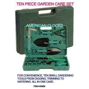  As Seen On TV Garden Tool Set in Case Patio, Lawn 