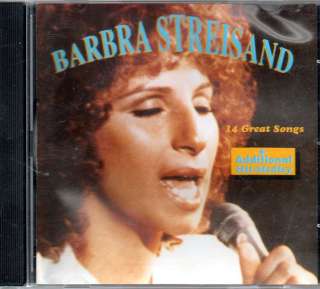 Barbra Streisand   14 Great Songs   15 Track CD 1990 (Additional Hit 