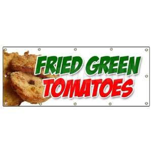  48x120 FRIED GREEN TOMATOES BANNER SIGN tomato deep 