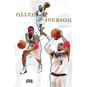 Allen Iverson Philadelphia 76ers Poster 3265