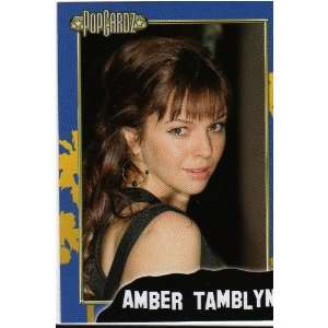 Amber Tamblyn PopCardz Star Collector Card. Series One, No. 20. 2008.