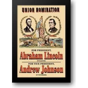  Union Nomination   Abraham Lincoln and Andrew Johnson 