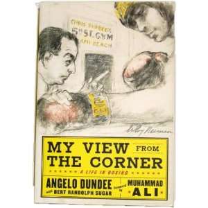  Angelo Dundee Signed Book with HOF Inscription Sports 