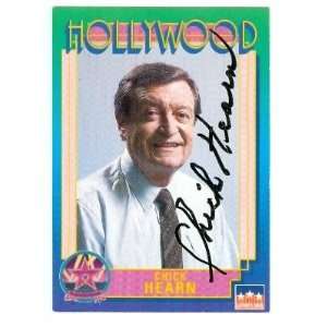  Chick Hearn Autographed Hollywood Walk of Fame Trading 
