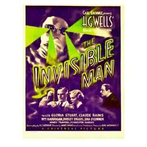  The Invisible Man, Claude Rains, Henry Travers, Gloria 