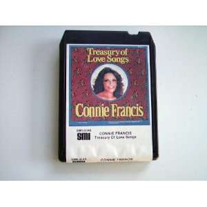 Connie Francis (Treasury of Love Songs) 8 Track Tape