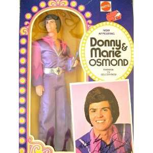 Donny & Marie Osmond DONNY tv celebrity Doll by Mattel. Vintage 1976 