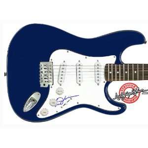 ERIC JOHNSON Autographed Guitar & Signed COA