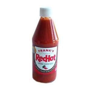 Franks Red Hot Sauce 12 oz.   6 Unit Pack  Grocery 