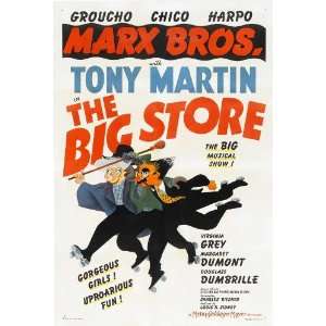  Big Store (1941) 27 x 40 Movie Poster Style C: Home 