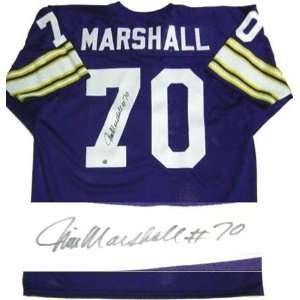 Jim Marshall Minnesota Vikings Autographed Jersey
