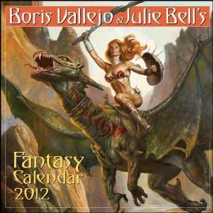  Boris Vallejo & Julie Bells Fantasy 2012 Wall Calendar 