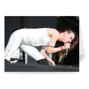 Juliette Lewis and the Licks   Greeting Card (Pack of 2)   7x5 inch 