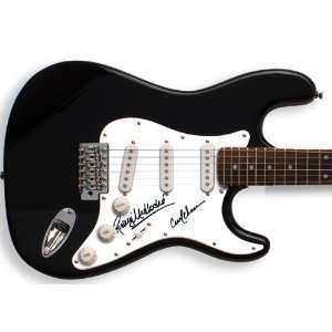 Lynyrd Skynyrd Autographed Signed Guitar & Proof