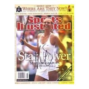 Maria Sharapova (Tennis) autographed Sports Illustrated Magazine