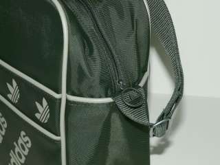 ADIDAS LINEAR AIRLINE BAG Military Green White flight shoulder 