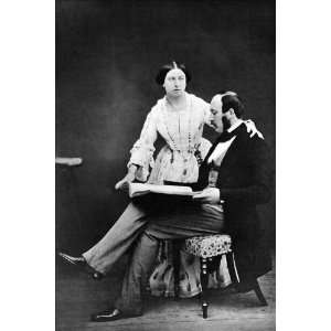  Queen Victoria and Prince Albert, 1854   24x36 Poster 