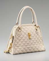 Marc Jacobs Quilted Carmine Satchel   