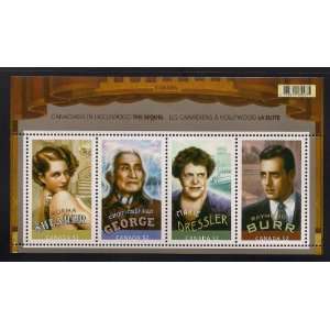  Canadians in Hollywood Raymond Burr Mint Canada Stamps 