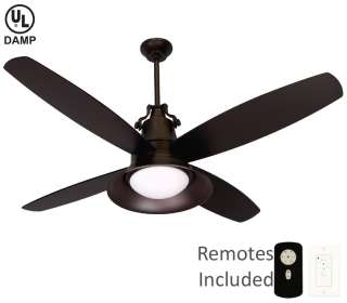 Craftmade 52 Union Oiled Bronze Outdoor Ceiling Fan  