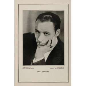  1927 Silent Film Star Rod La Rocque Cecil B. De Mille 