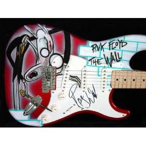  PINK FLOYD ROGER WATERS Autographed AIRBRUSHED Guitar 