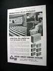 laclede christ y fire brick refractory 1957 print ad  