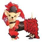 aye chihuahua chi chi figurine flamenco dancer dog new expedited