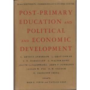   and Economic Development Don C. & Taylor Cole (editors). Piper Books