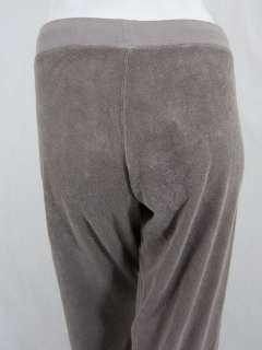 Juicy Couture womens french press beige velour lounge pants XL $86 New 