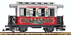 LGB Train Set G Scale 35078 Christmas 07 Passenger Car  